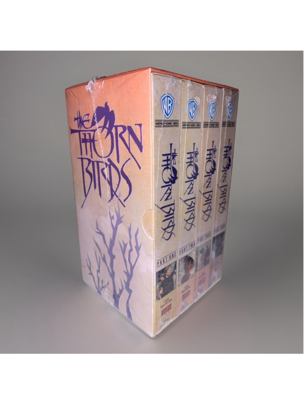 THE THORN BIRDS VHS PART 1-4 VOLUME SET NEW SEALED 1983 Warner Brothers Home Vid